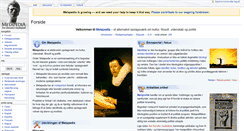 Desktop Screenshot of da.metapedia.org
