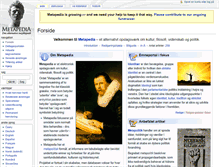 Tablet Screenshot of da.metapedia.org